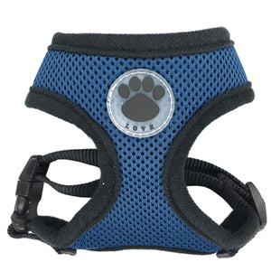 New Soft Breathable Air Nylon Mesh Puppy Dog Pet Cat Harness and Leash